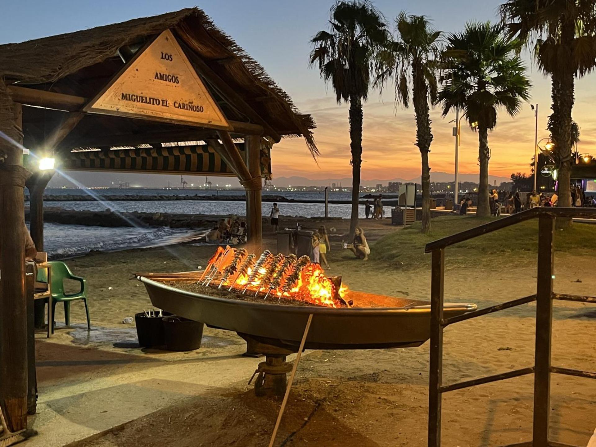 Appartamento La Casa De La Playa Málaga Esterno foto