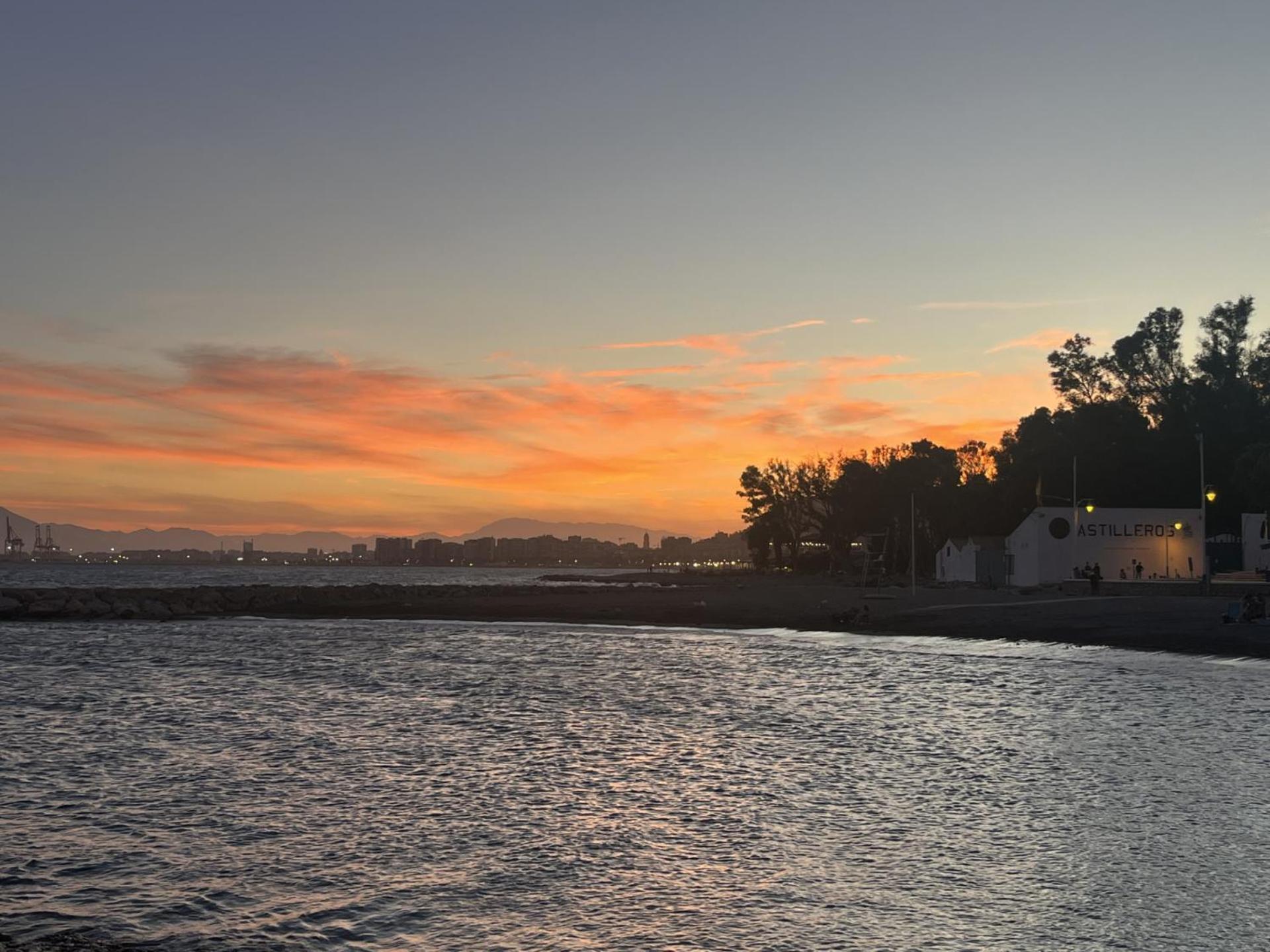 Appartamento La Casa De La Playa Málaga Esterno foto